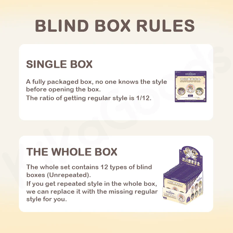 Nobeko Azukisan's The Constellation Series Badge Blind Box - Image 17