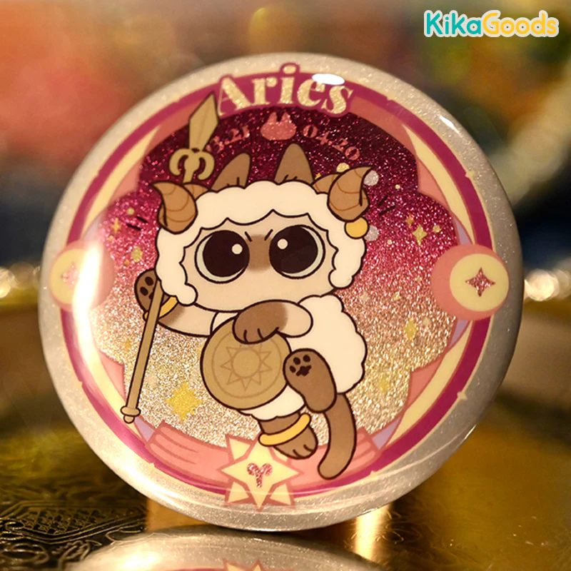 Nobeko Azukisan's The Constellation Series Badge Blind Box - Image 4
