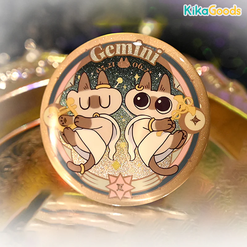 Nobeko Azukisan's The Constellation Series Badge Blind Box - Image 6