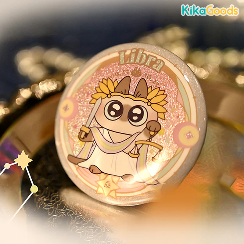 Nobeko Azukisan's The Constellation Series Badge Blind Box - Image 9