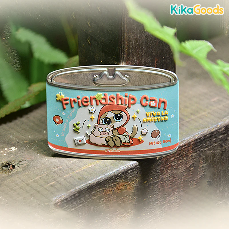 Nobeko Azukisan's Valley Series Canned Cat Badge Blind Box - Image 15