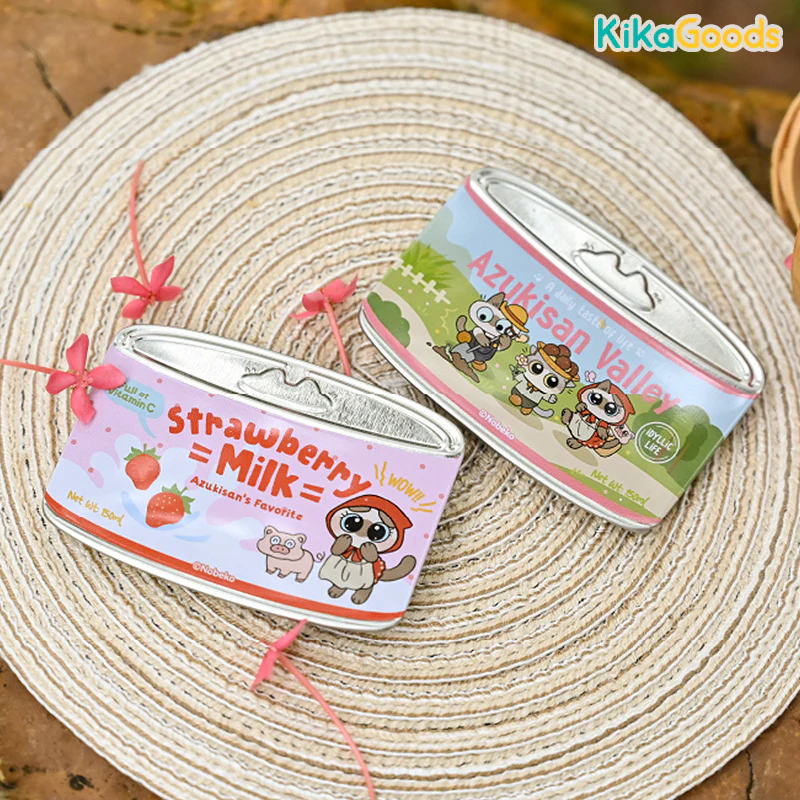 Nobeko Azukisan's Valley Series Canned Cat Badge Blind Box - Image 16