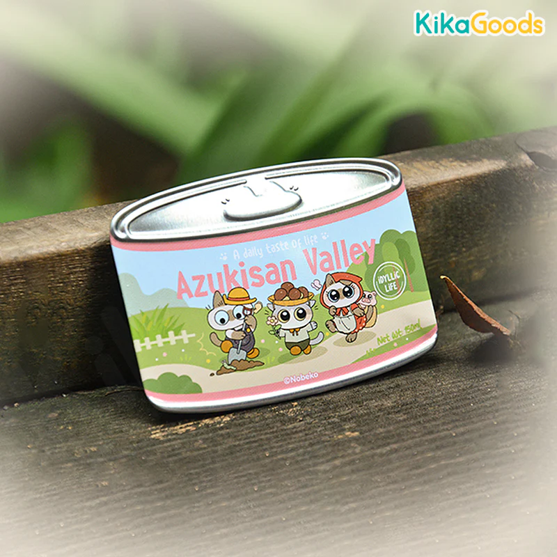 Nobeko Azukisan's Valley Series Canned Cat Badge Blind Box - Image 19