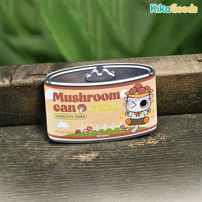 Nobeko Azukisan's Valley Series Canned Cat Badge Blind Box - Image 21