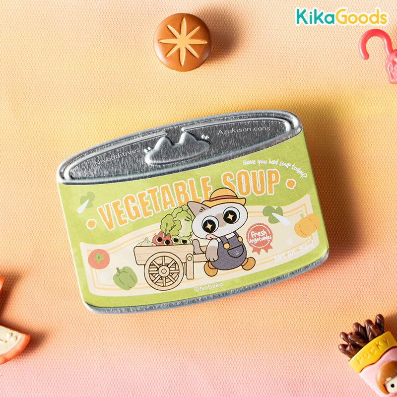 Nobeko Azukisan's Valley Series Canned Cat Badge Blind Box - Image 7