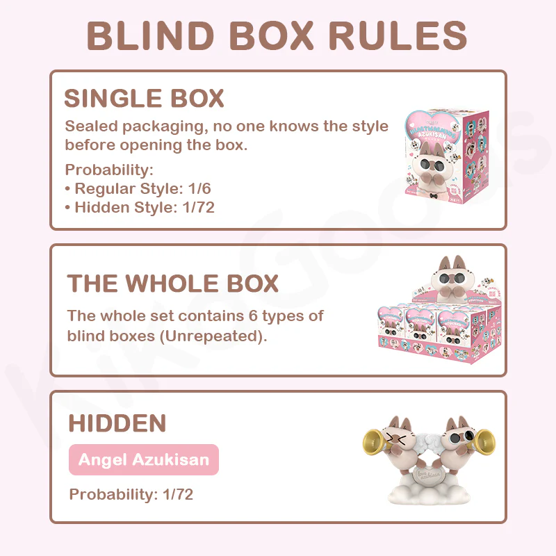 Nobeko Heartwarming Azukisan's Daily Life 3rd Version Blind Box - Image 3