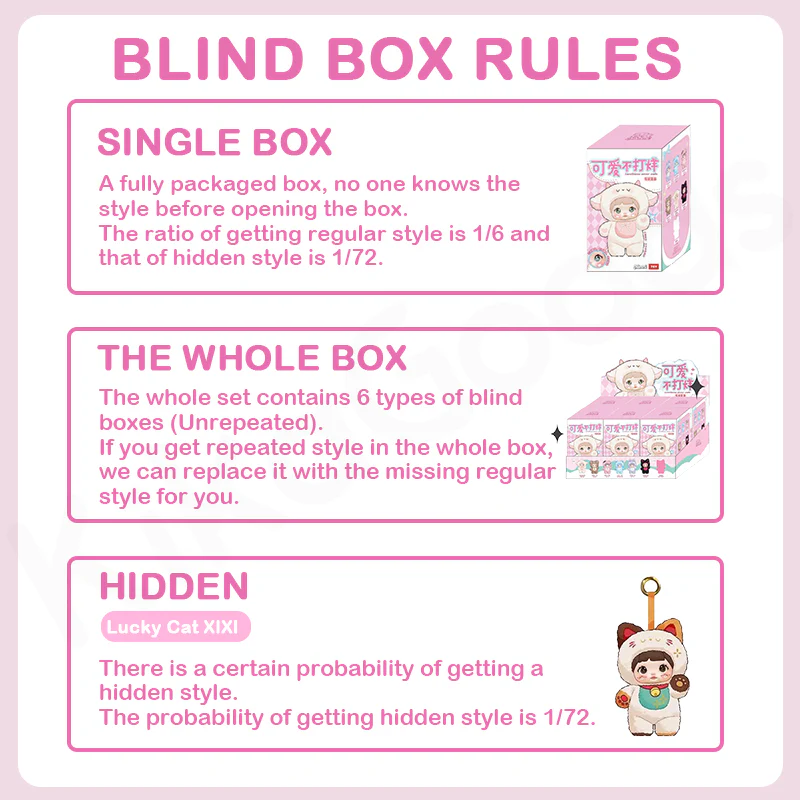 Nommi Loveliness Never Ends Series Plush Blind Box - Image 3