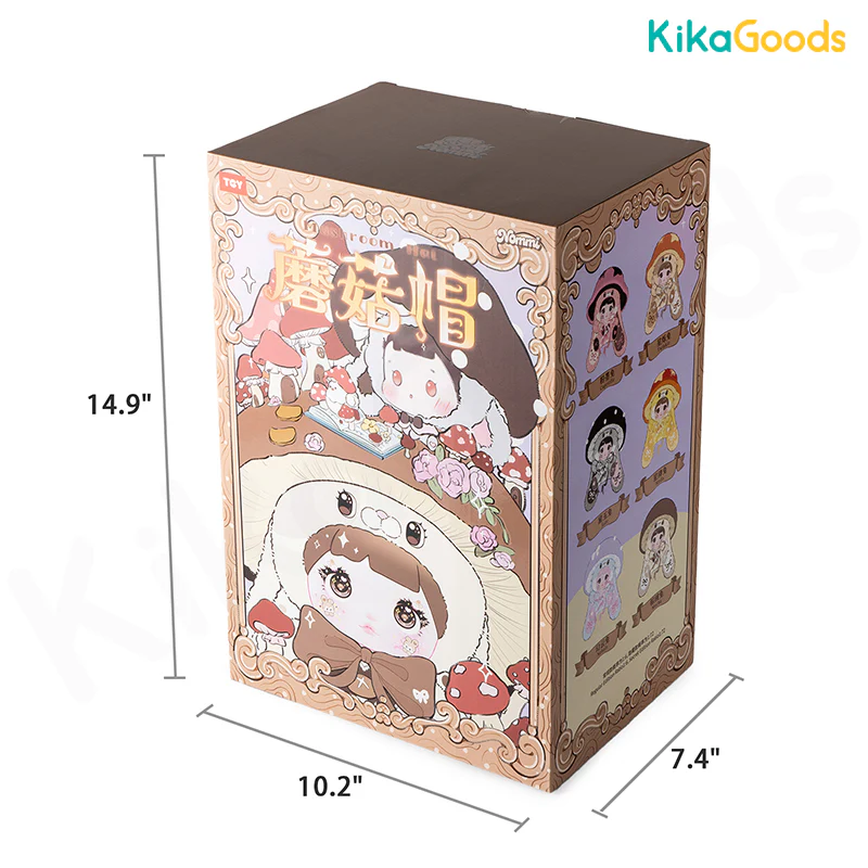 Nommi Mushroom Hat 400% Series Plush Blind Box - Image 11