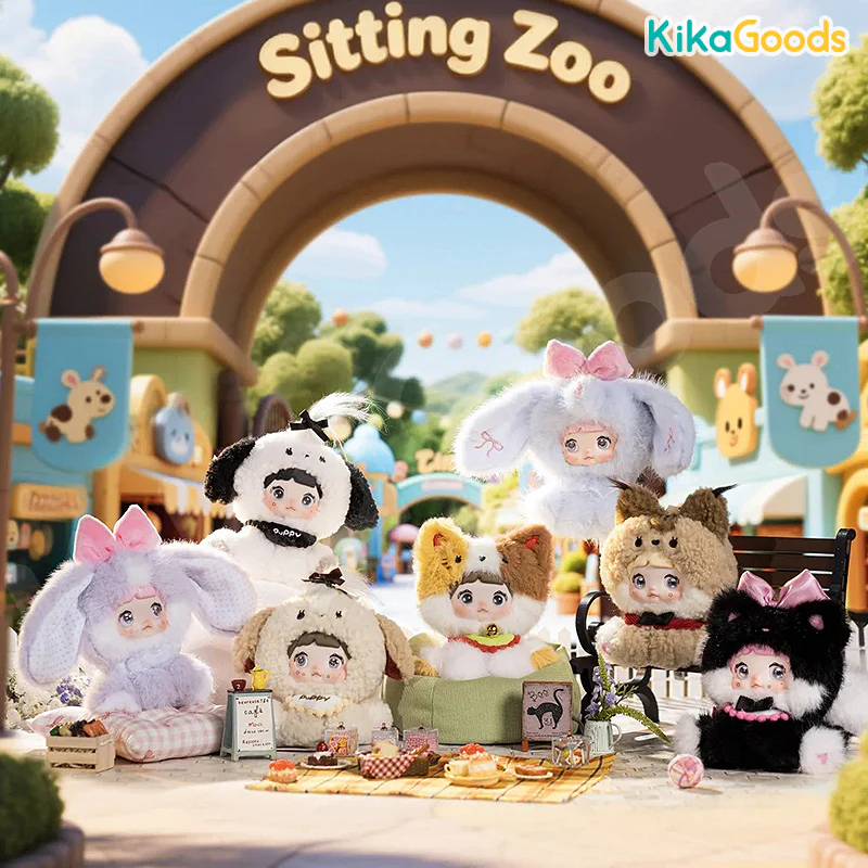 Nommi Sitting Zoo Series Plush Blind Box - Image 10
