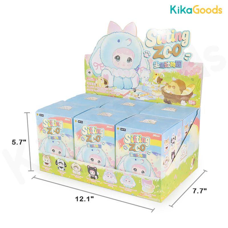 Nommi Sitting Zoo Series Plush Blind Box - Image 14