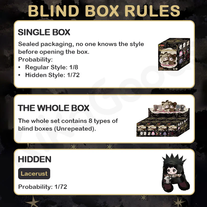 Nommi X Heymi The Entwined Fate Series Plush Blind Box - Image 3