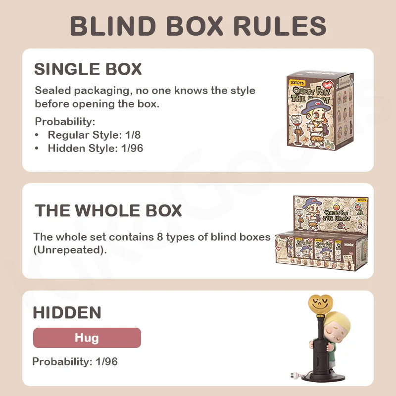 Nook Quest For The Heart Series Blind Box - Image 3