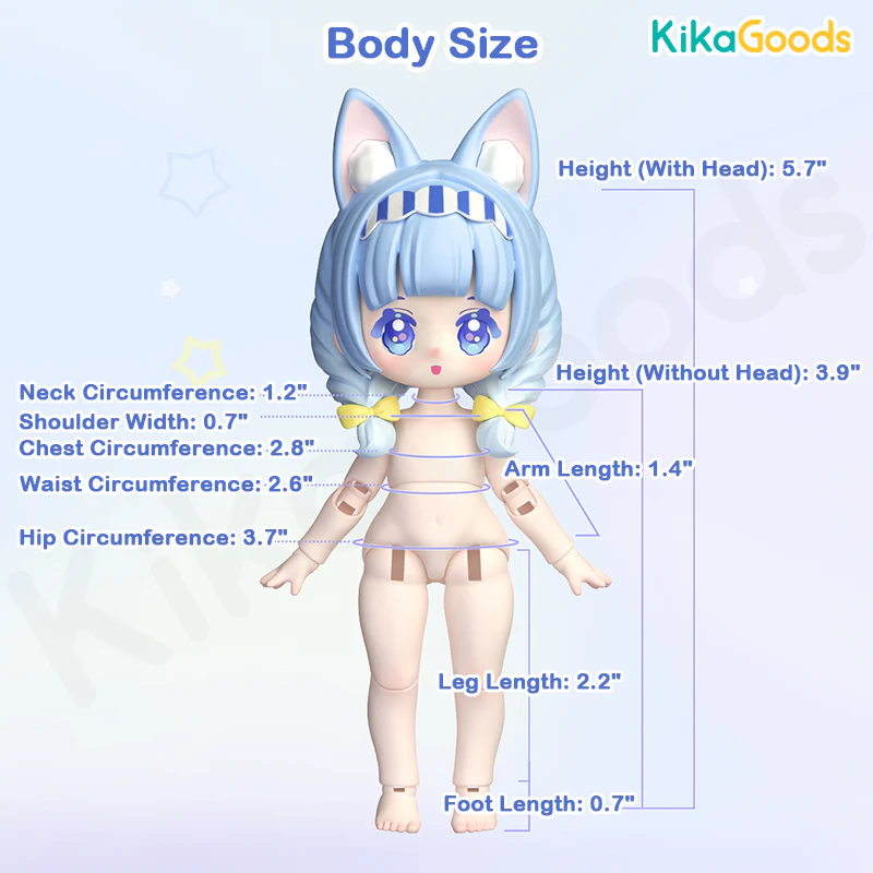 Nyzaii Sweet Imagination Series 1/12 Action Figure BJD Blind Box - Image 5
