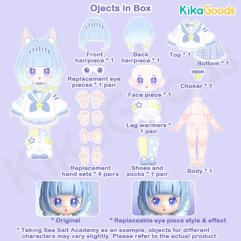 Nyzaii Sweet Imagination Series 1/12 Action Figure BJD Blind Box - Image 6