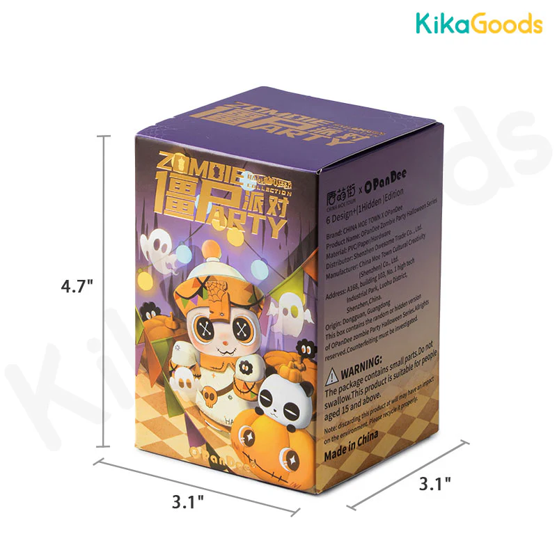 OPanDee Zombie Party Halloween Series Blind Box - Image 22