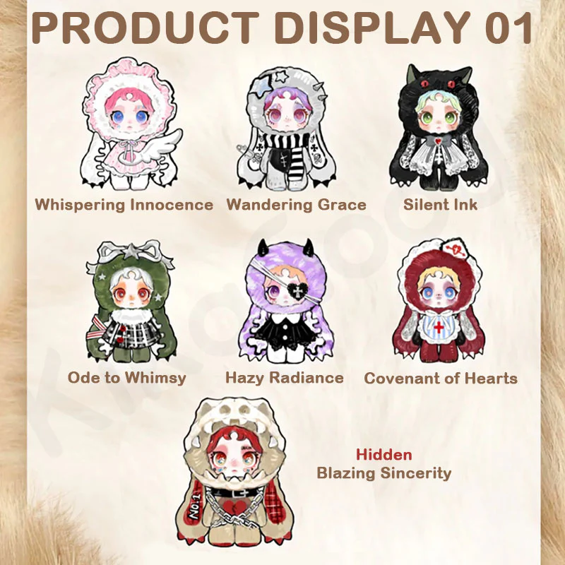 Ossia Soft Edges Series Plush Blind Box - Image 2