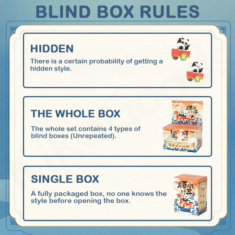Panda Roll Dragon Boat Racing Series Blind Box - Image 3