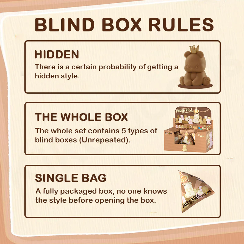 Panda Roll Sit Down Pandas Series Mini Blind Box - Image 3