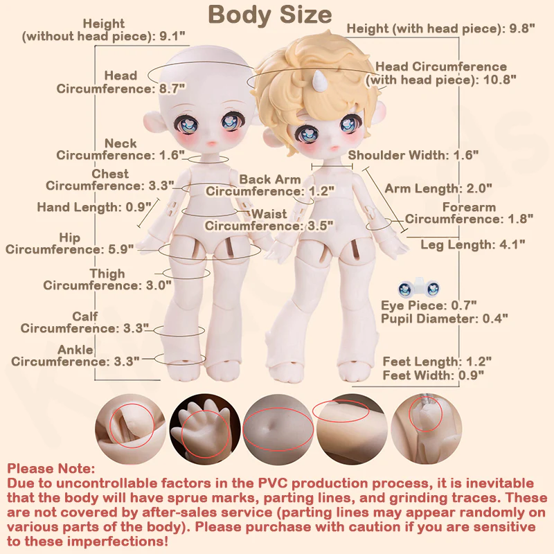 Penny's Box 3rd Anniversary Commemorative Limited Edition-Antu 1/6 BJD Action Figure - Image 5