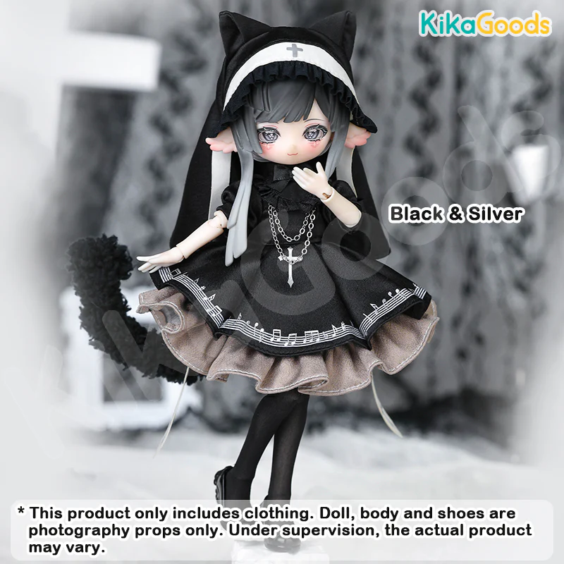 Penny's Box Cat Nun Series 1/8 BJD Clothing Set【Shipped in May./Jun. 2026】 - Image 10