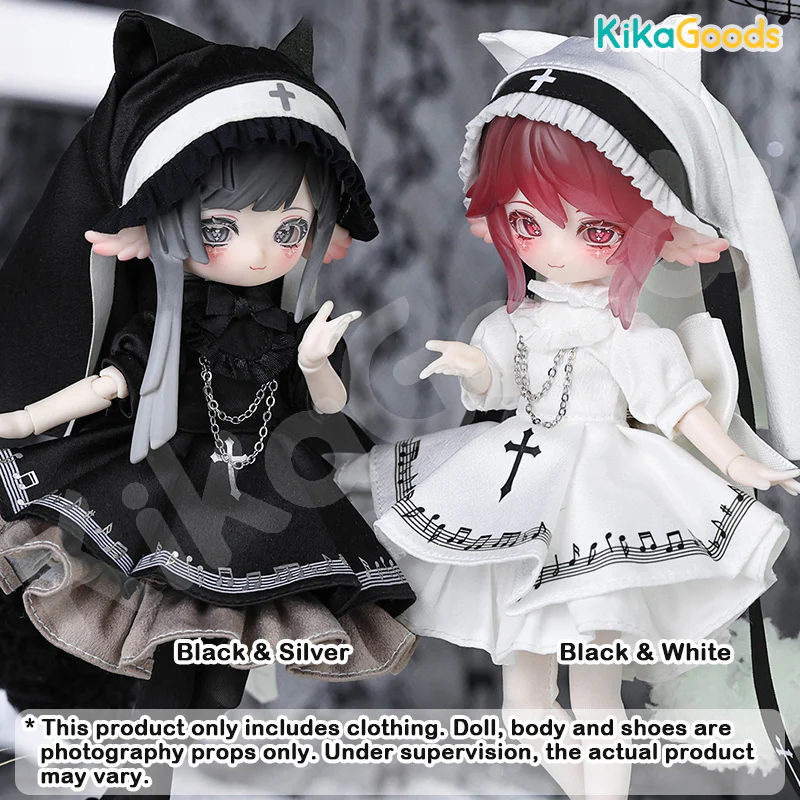 Penny's Box Cat Nun Series 1/8 BJD Clothing Set【Shipped in May./Jun. 2026】 - Image 11