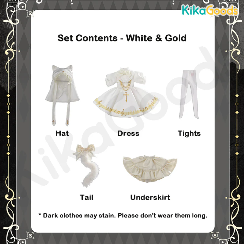 Penny's Box Cat Nun Series 1/8 BJD Clothing Set【Shipped in May./Jun. 2026】 - Image 3