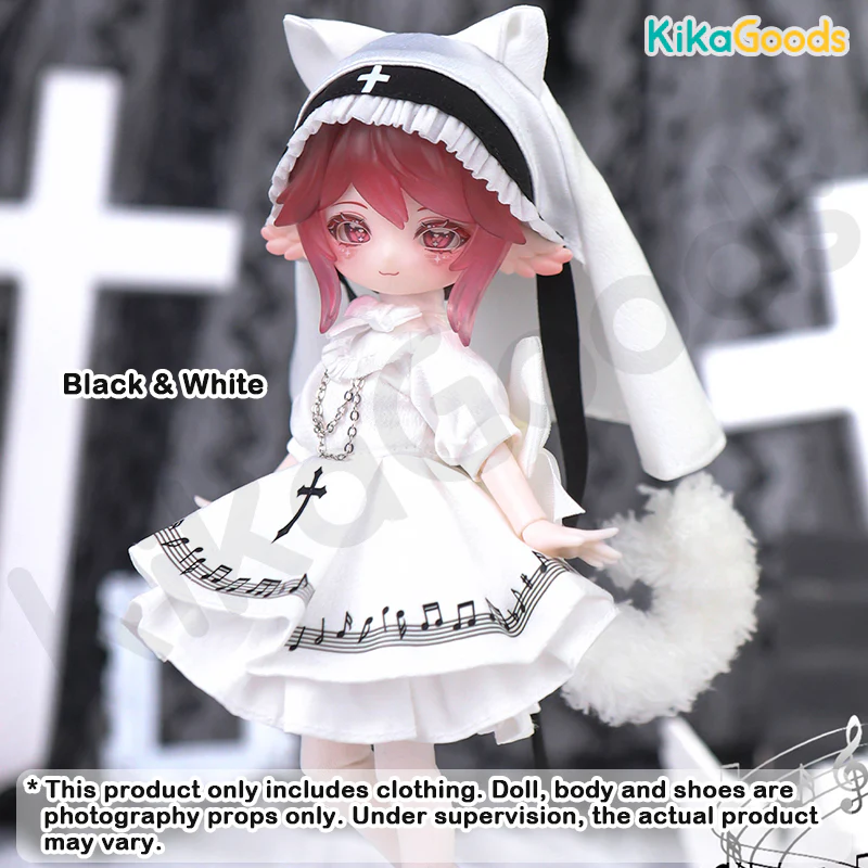 Penny's Box Cat Nun Series 1/8 BJD Clothing Set【Shipped in May./Jun. 2026】 - Image 6