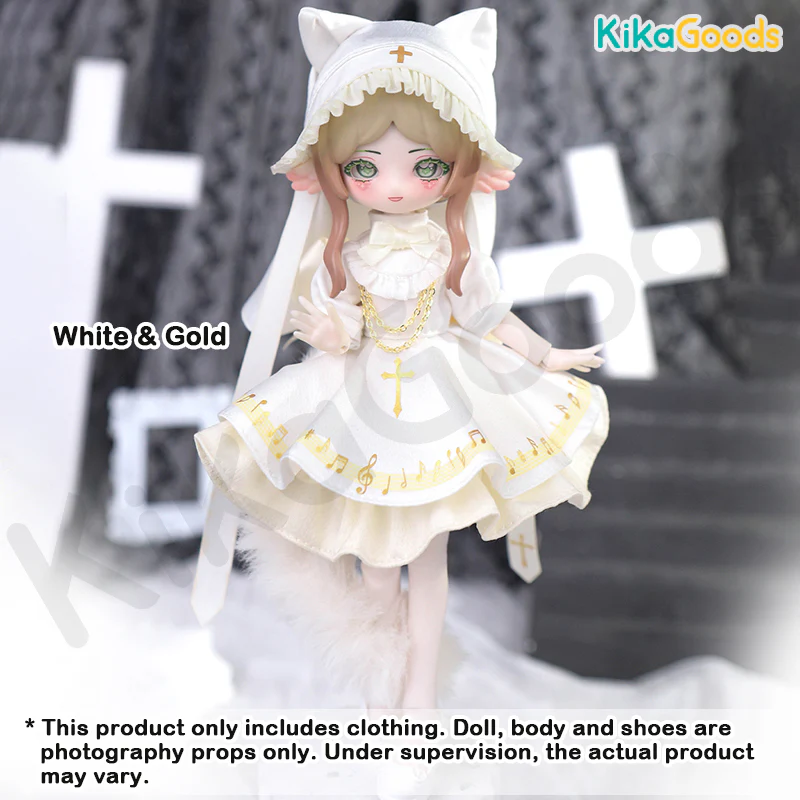 Penny's Box Cat Nun Series 1/8 BJD Clothing Set【Shipped in May./Jun. 2026】 - Image 7