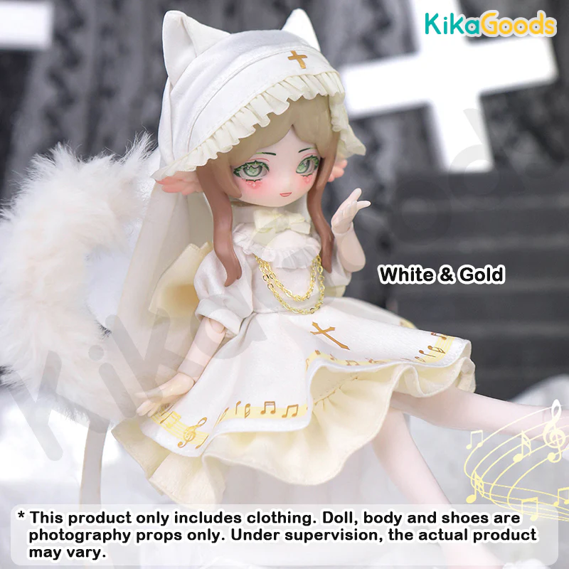 Penny's Box Cat Nun Series 1/8 BJD Clothing Set【Shipped in May./Jun. 2026】 - Image 8