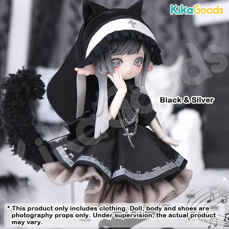 Penny's Box Cat Nun Series 1/8 BJD Clothing Set【Shipped in May./Jun. 2026】 - Image 9