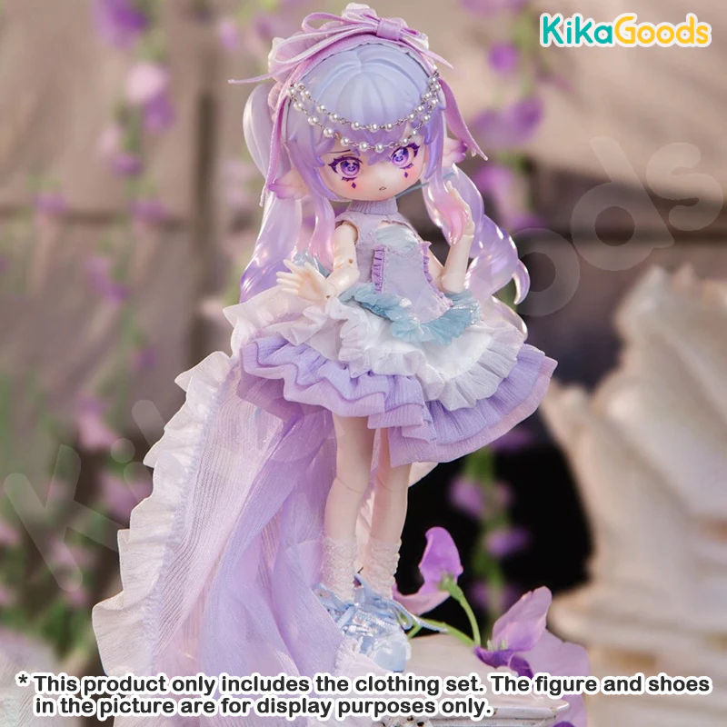 Penny's Box Night Fire & Colored Glaze 1/8 BJD Clothing Set - Image 4