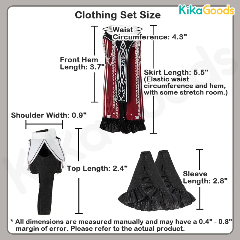 Penny's Box Prayer Cross Series 1/8 BJD Clothing Set - Image 6