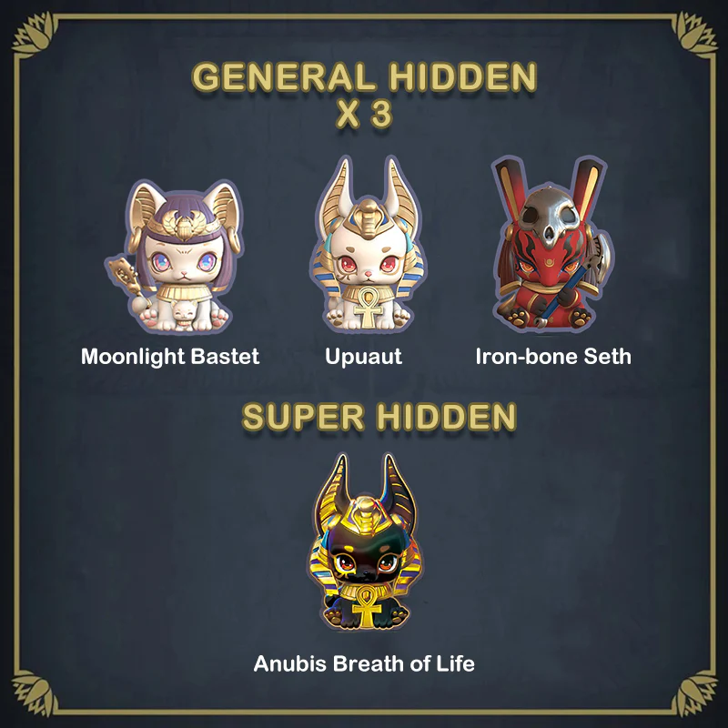 Aaru Garden Ancient Egypt Mythology Series 1 Blind Box - Image 3