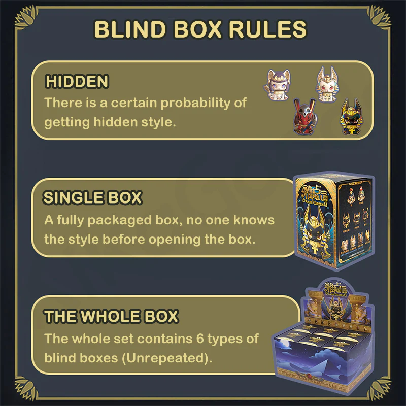 Aaru Garden Ancient Egypt Mythology Series 1 Blind Box - Image 4