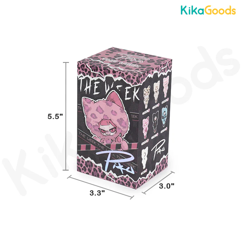 Piku The Week Series Plush Pendant Blind Box - Image 12
