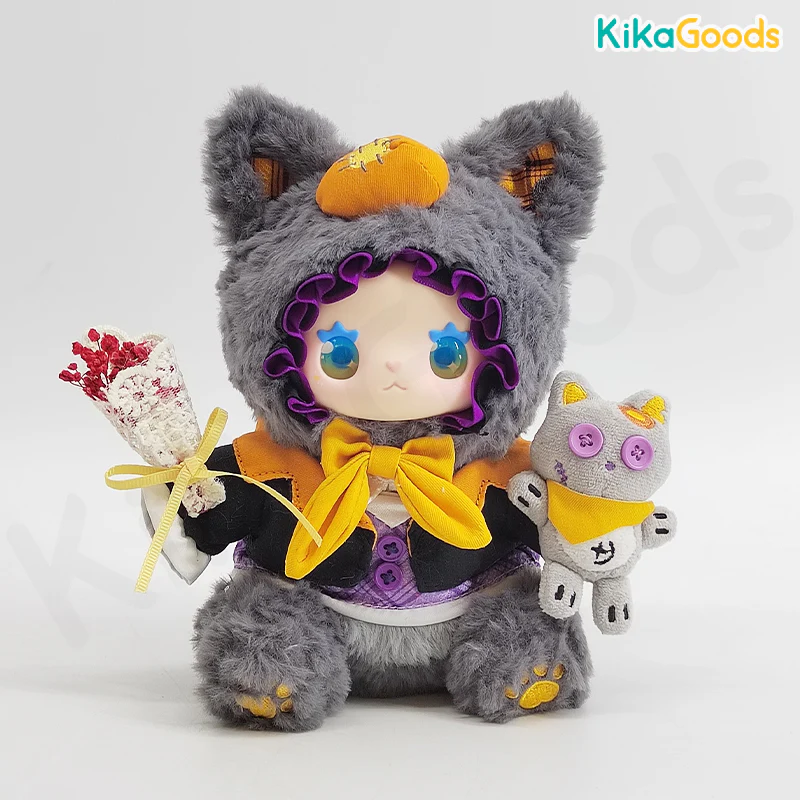 Pleasant Goat and Big Big Wolf X EMMA Grey and Red CP Limited Plush Figure Set - Image 7