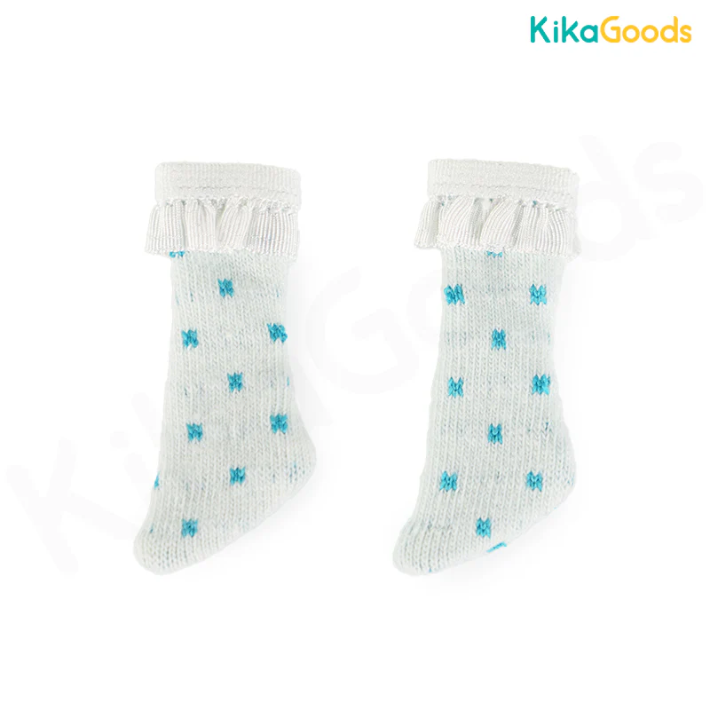 Polka Dot Lace 1/12 BJD Figure Socks Accessories - Image 5
