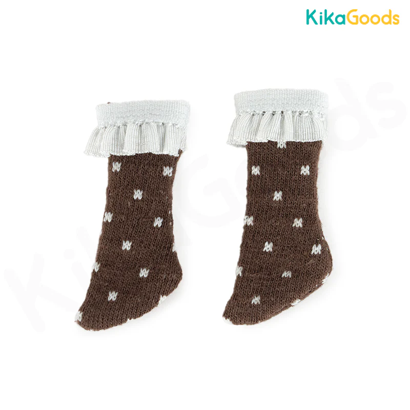 Polka Dot Lace 1/12 BJD Figure Socks Accessories - Image 6