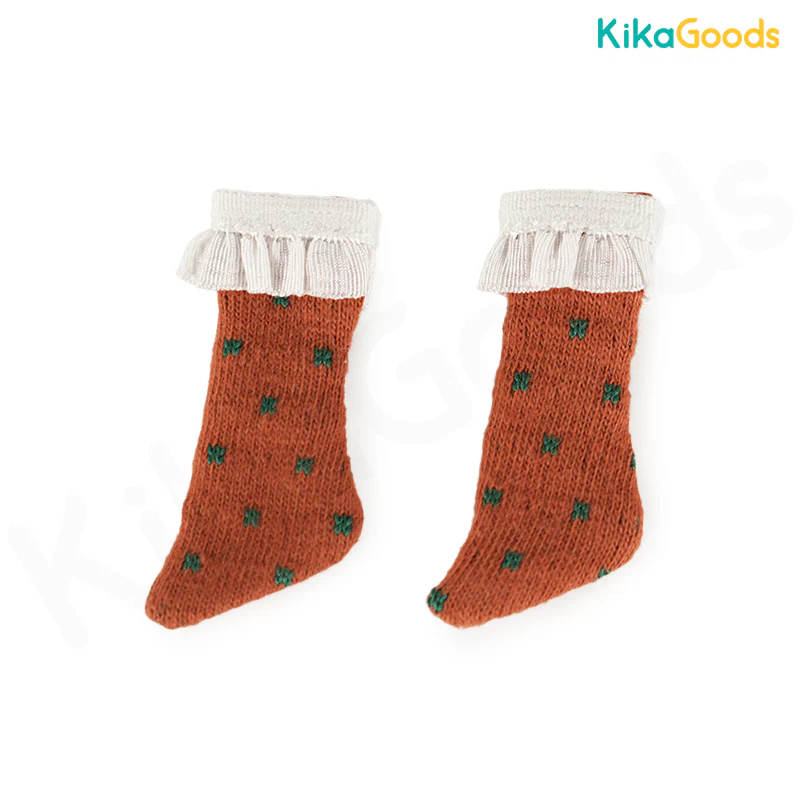 Polka Dot Lace 1/12 BJD Figure Socks Accessories - Image 7