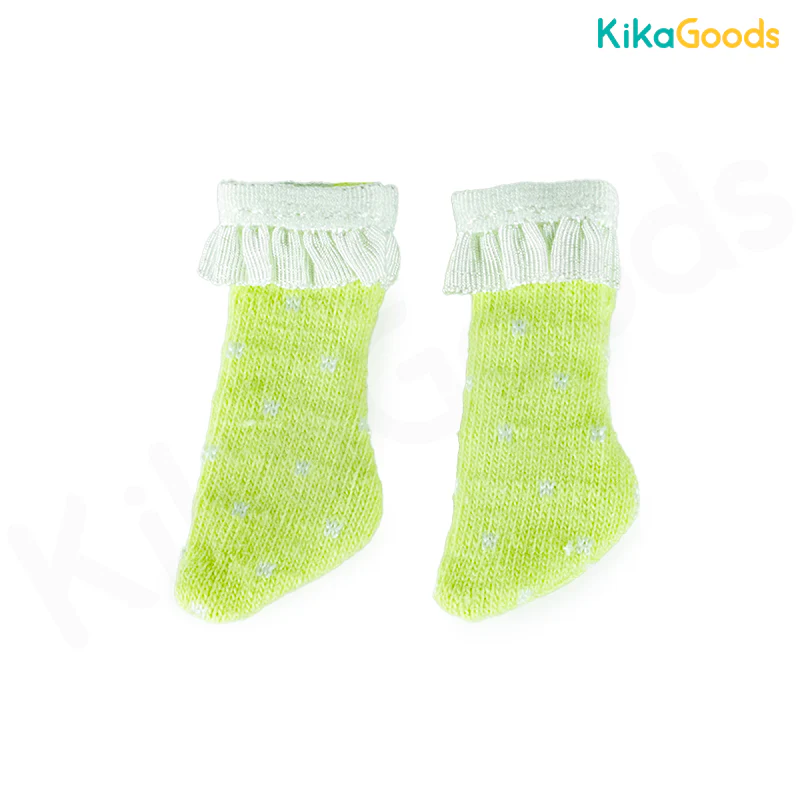 Polka Dot Lace 1/12 BJD Figure Socks Accessories - Image 8