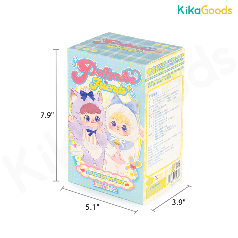 Puffynose Friends Memo Series Plush Blind Box - Image 29