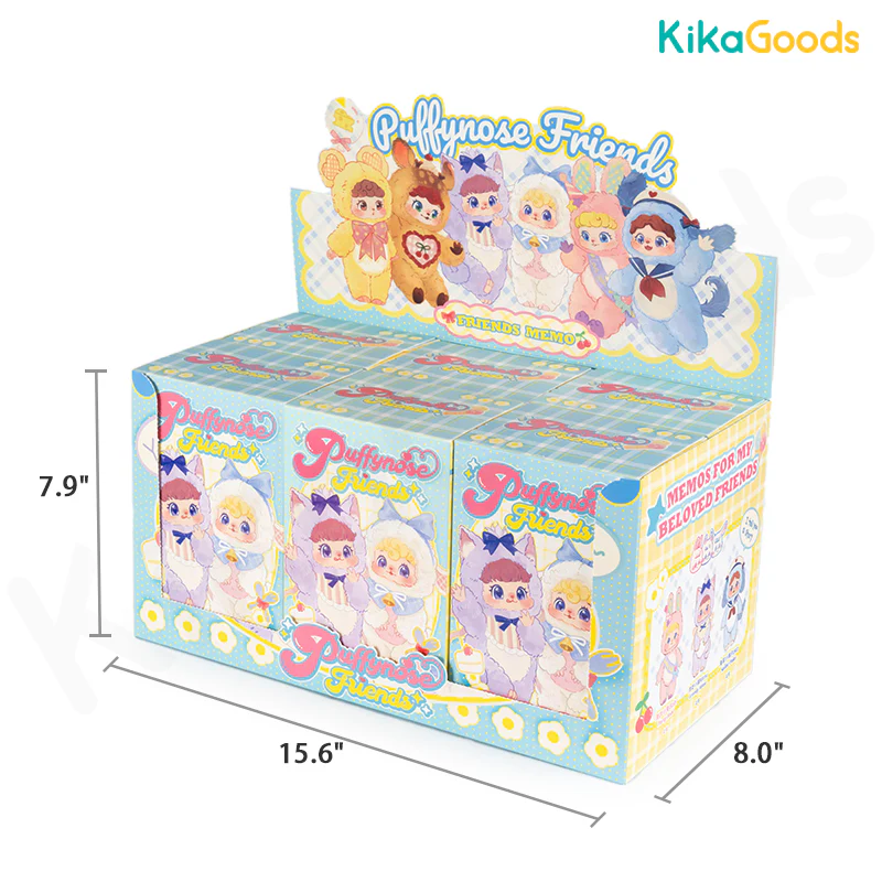 Puffynose Friends Memo Series Plush Blind Box - Image 30