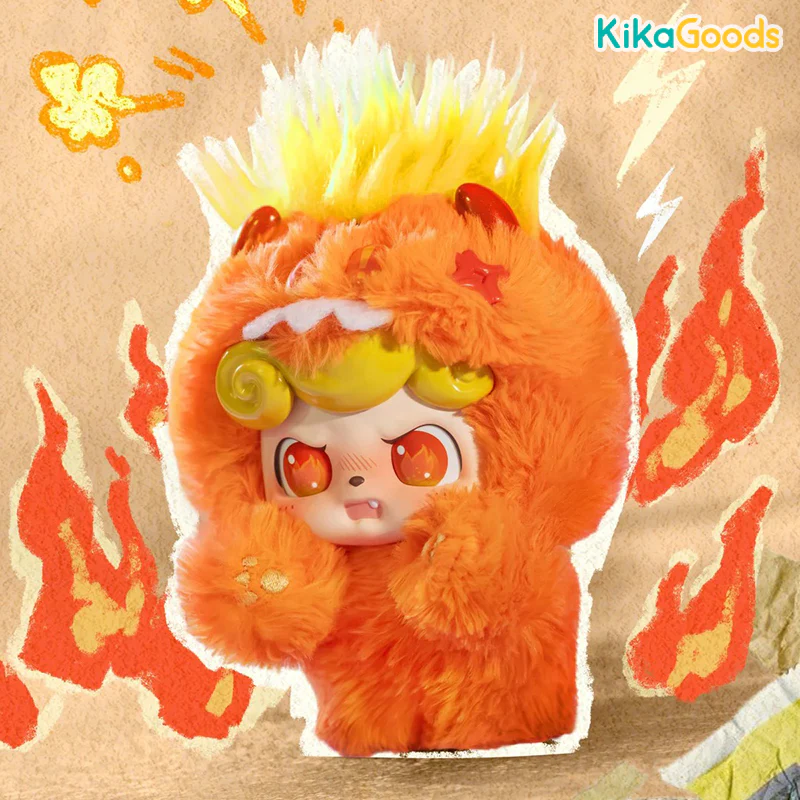 Q.Kid Emotional Hairy Monsters Series Plush Blind Box - Image 7