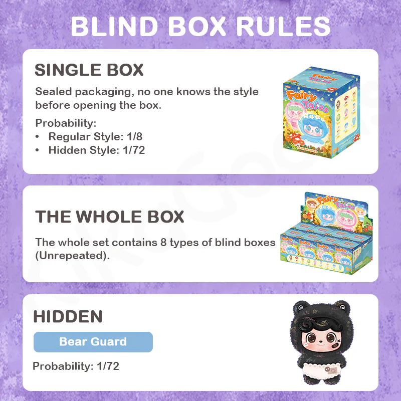Q.Kid Fairy Tales Series Plush Blind Box - Image 3