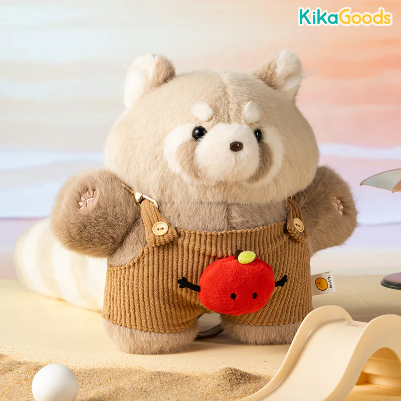 Red Panda Handmade Crossbody Doll Plush Toy - Image 13