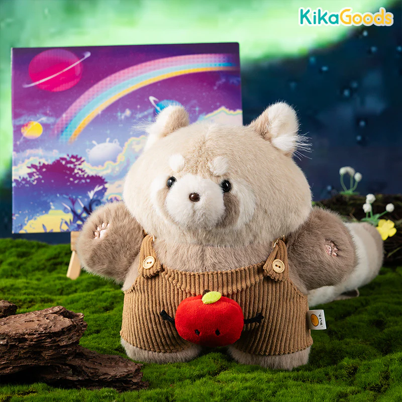 Red Panda Handmade Crossbody Doll Plush Toy - Image 14