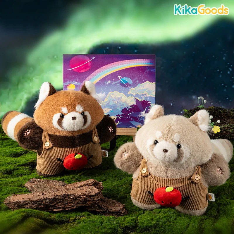 Red Panda Handmade Crossbody Doll Plush Toy - Image 15