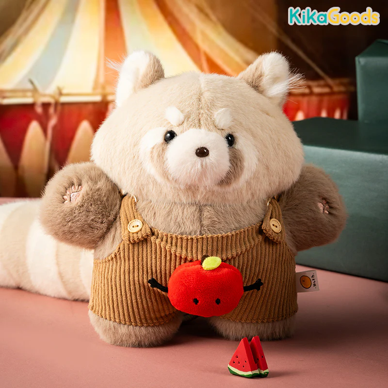 Red Panda Handmade Crossbody Doll Plush Toy - Image 16