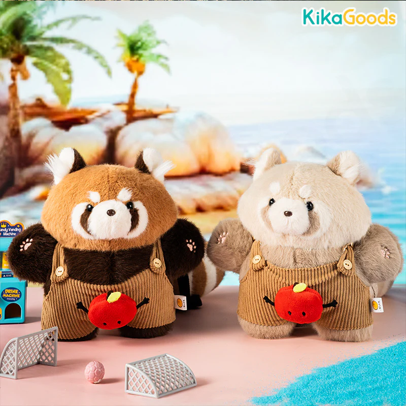 Red Panda Handmade Crossbody Doll Plush Toy - Image 17