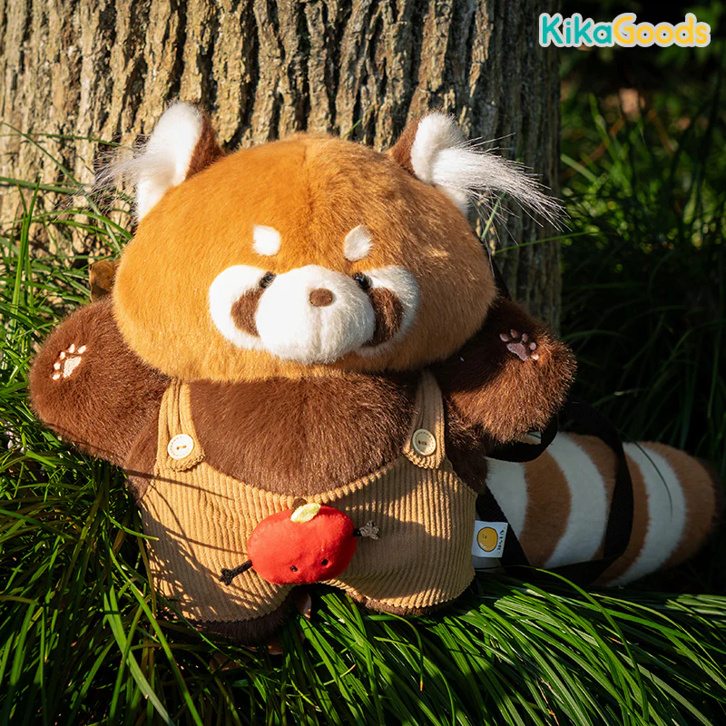 Red Panda Handmade Crossbody Doll Plush Toy - Image 18